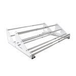 Aluminium Shoe Rack Curved
